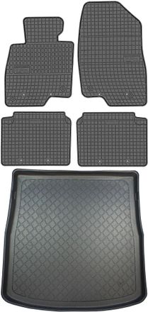 OEM Mazda 6 Iii Kombi Desde Enero De 2013. Juego De Alfombrillas De Goma Para Coche Y Alfombrilla Para Maletero