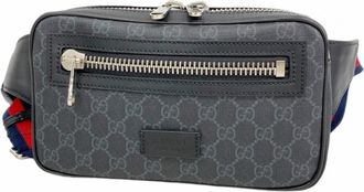 Gucci Black Pvc Shoulder Bag (Pre-Owned)