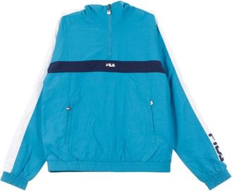 Fila June Anorak Wind Breaker - Heren - Trainingsjackets - Blauw - XL - Fitness