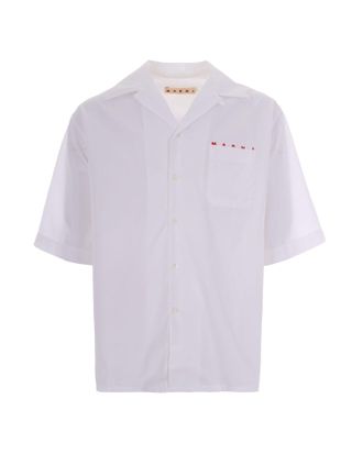 Marni Embroidered Bowling Shirt