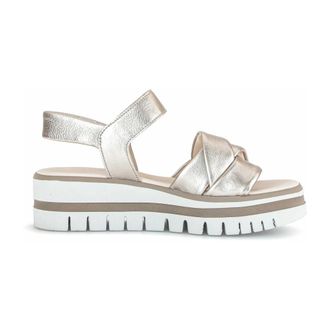 Gabor Dames, Schoenen, Grijs, Maat: 40 EU Leer