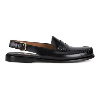 Sebago Loafers, female, Black, Size: 8 1/2 US Dan Sandal