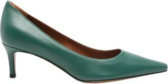 Roberto Festa Milano Schoenen, Dames, Groen, 37 1/2 EU, Leer, Cerere Leren Pumps