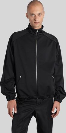 Jil Sander Sweatshirt Zip Up Sweatshirt In Black Cotton