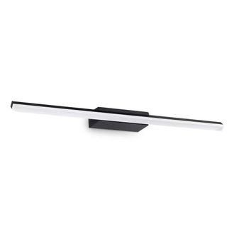Netlighting Riflesso Bathroom Over Mirror Light Black 1800Lm 3000K IP44