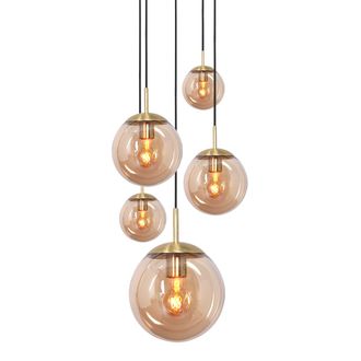 Steinhauer L&aacute;mpara Colgante - Bollique Led - &Aacute;mbar - Vidrio - Steinhauer