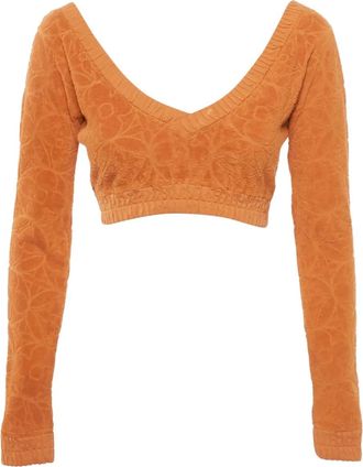 Louis Vuitton Top van badstof - Oranje