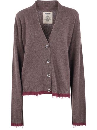 Uma Wang Sweater 100% Cashmere Over Cardigan