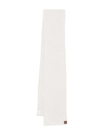 Eleventy Womens Ribbed Cashmere Scarf Aw25 M