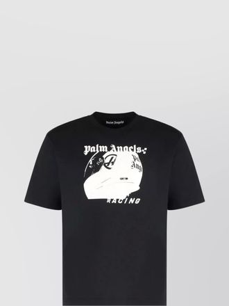 Palm Angels cotton printed short-sleeve t-shirt