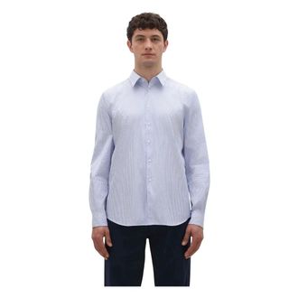 PME Legend Comma Shirt - Heren - Zakelijke Overhemden - Blauw - XL - Katoen - Overhemden