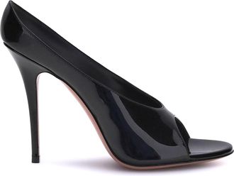 Amina Muaddi Anok Leather Sandals