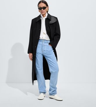 Bottega Veneta Light Chambray Straight Jeans - Blue - Women - 36