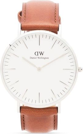 Daniel Wellington St Mawes bracelet - women - Calf Leather/stainless steel/glass - One Size - White