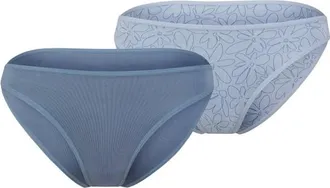 Stoic TrosaSt. Brief 2-Pack Kunstfaserunterw&auml;sche f&uuml;r Damen | grau