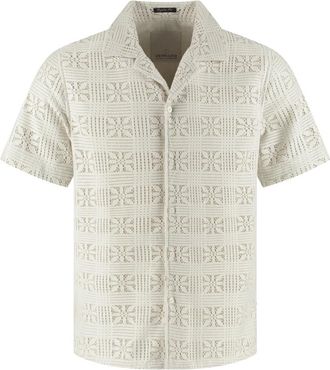 Dstrezzed Dstrezzed, Heren, Overhemden, Beige, Maat: M