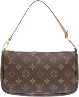 Louis Vuitton Pre-owned Pochette - Dames - Vintage Handtas - Bruin - ONE Size - Vintage
