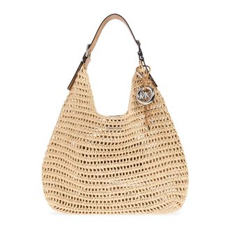 Michael Kors Tote Bags, female, Beige, Size: ONE SIZE Nolita Shopper Bag