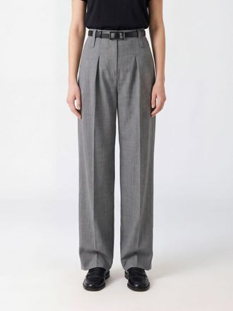 Elisabetta Franchi Pantaloni palazzo a vita alta in pura lana vergine