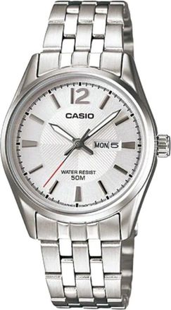 Casio Womens Silver Dial Stainless Steel Bracelet Watch - LTP-1335D-7AVDF