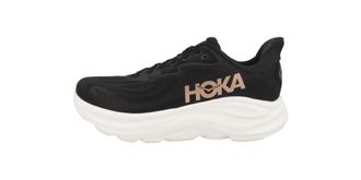 Hoka One One One Womens Clifton 10 Road Running Shoes - Black/Rose Gold