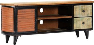 vidaXL Vidaxl - Mueble Para Tv De Madera Maciza Reciclada 120x30x45 Cm