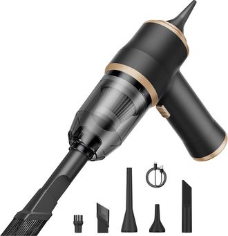 OEM Aspirador Port&aacute;til - 15000 Pa - Sin Cable - Bater&iacute;a 4000 Mah - Para Coche Sof&aacute; Oficina Hogar Mascotas - 360 G - 2 Filtros - 1 Unidad