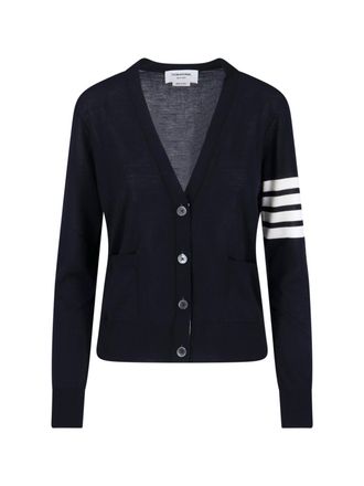 Thom Browne 4 Bar Cardigan - Navy