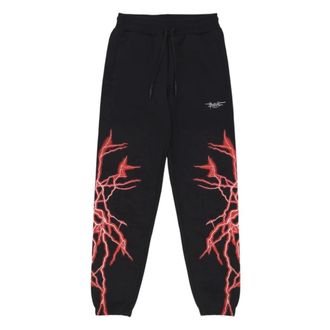 Phobia Archive Sweatpants, male, Black, Size: M Lightning Pants