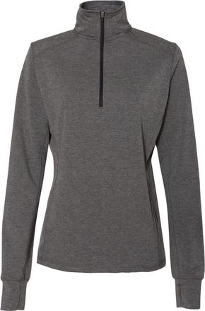 J. America Womens Omega Stretch Quarter-Zip Pullover