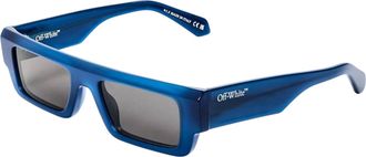 Off-white Off White Pittsburgh-zonnebrillen voor heren (Blauw)