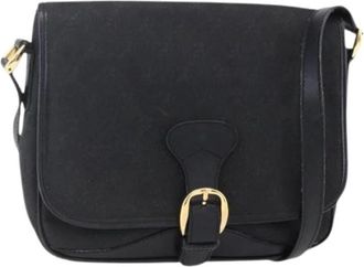 Gucci Pre-owned Canvas Cross Body Bag - Dames - Vintage Schoudertas - Zwart - ONE Size - Vintage