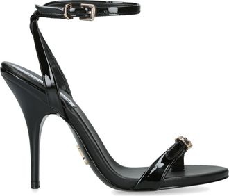 Steve Madden Womens Leather Foxx 018 Heels - Black - Size UK 6