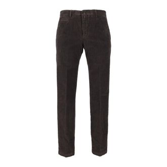 BRIGLIA 1949 Bg 05 Slim-fit Broek - Heren - Slim Fit Broeken - Bruin - 2XL - Katoen - Broeken