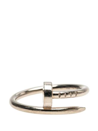 Cartier 2000-2020 Small 18K White Gold Juste un Clou ring - Silver