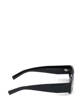 Prada SPRD09CD054E16K Rectangular Dark-Lens Sunglasses - Black