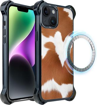 OEM Funda Ibizu Dropguard Ultra Para Iphone 14 Plus Con Magsafe, Dise&ntilde;o Call Of The Wild, Alpine Cow