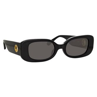 Linda Farrow unisex, Accessoires, Zwart, Maat: 52 MM