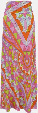 Emilio Pucci Gonna Lunga Stampata