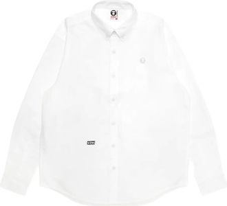 Aape By A Bathing Ape Camicia con applicazione - Bianco
