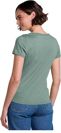 Toad&Co Marley II Short Sleeve T-Shirts Womens Clothing Laurel : XS, Spandex/Lyocell/Cotton