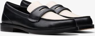 Clarks Loafers in leer Straven Edge