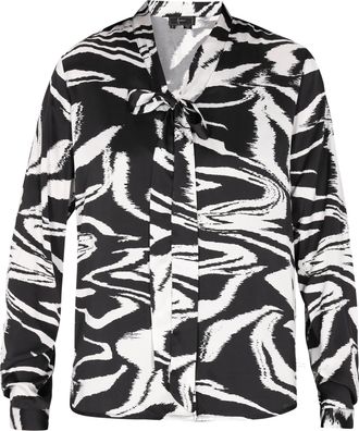 Faina Blouse Dames zwart en wit