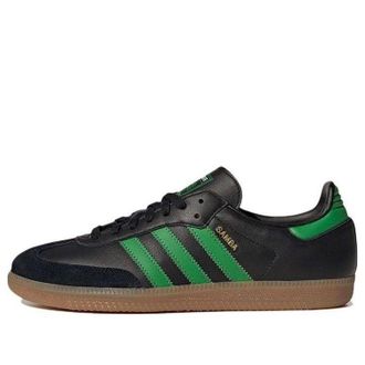 adidas Samba Austin FC Shoes Black Real Green HQ7035