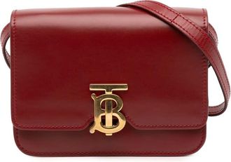 Burberry Pre-owned Burberry Mini Leather TB Crossbody ITFIODI9IMP