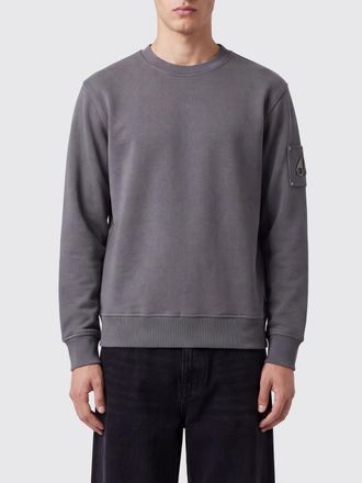 Moose Knuckles Long-Sleeved Pure Cotton Crewneck Sweatshirt