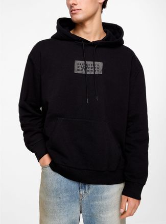 Maison Margiela Mens Inside-out signature embroidery hoodie