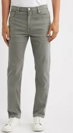 Frame Denim Modern Straight Leg Jeans in Dusty Emerald at Nordstrom, Size 36
