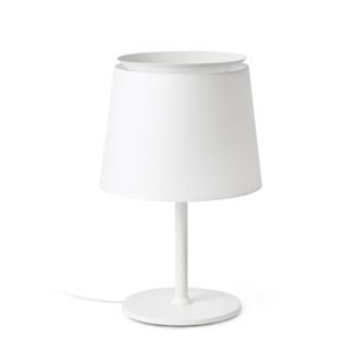 Faro Barcelona Savoy L&aacute;mpara Sobremesa Blanca 20304-82