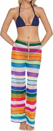 PQ Swim Bree Boho Pant In Calypso